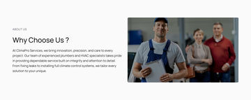 Web: About Us, T1