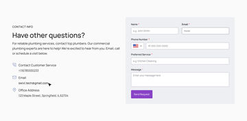 Web: Contact Info, T4