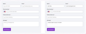 Web: Form Component