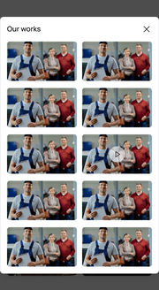 Mobile web: Media, T2, Media list
