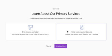 Web: Services T1, Less items