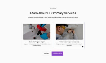 Web: Services T2, Less items
