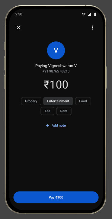 Google Pay, in its device: Pay · untagged