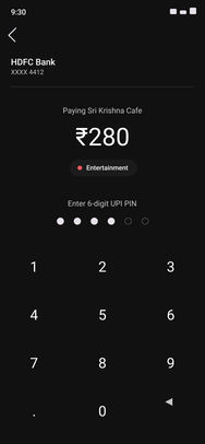 Google Pay, the first iteration: Pay · UPI PIN