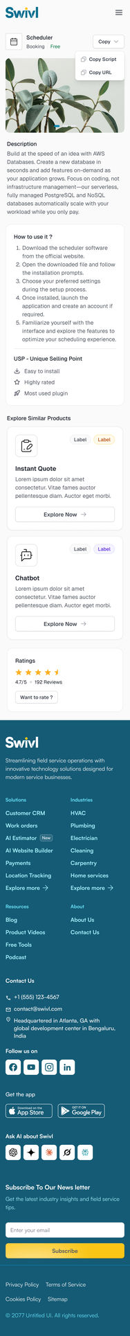 Marketplace, mobile web: If logged in or signed up