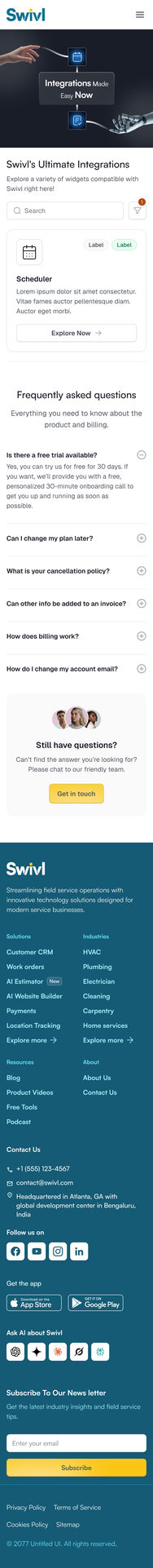Marketplace, mobile web: Listing