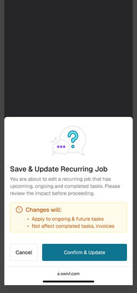 Mobile web, full screen capture: save and update
